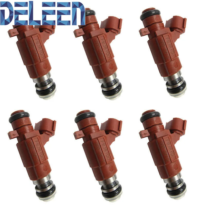 

Deleen 6x High impedance Fuel Injector 16600-5L300 / FBJB100 / FJ724 For Kia Car Accessories