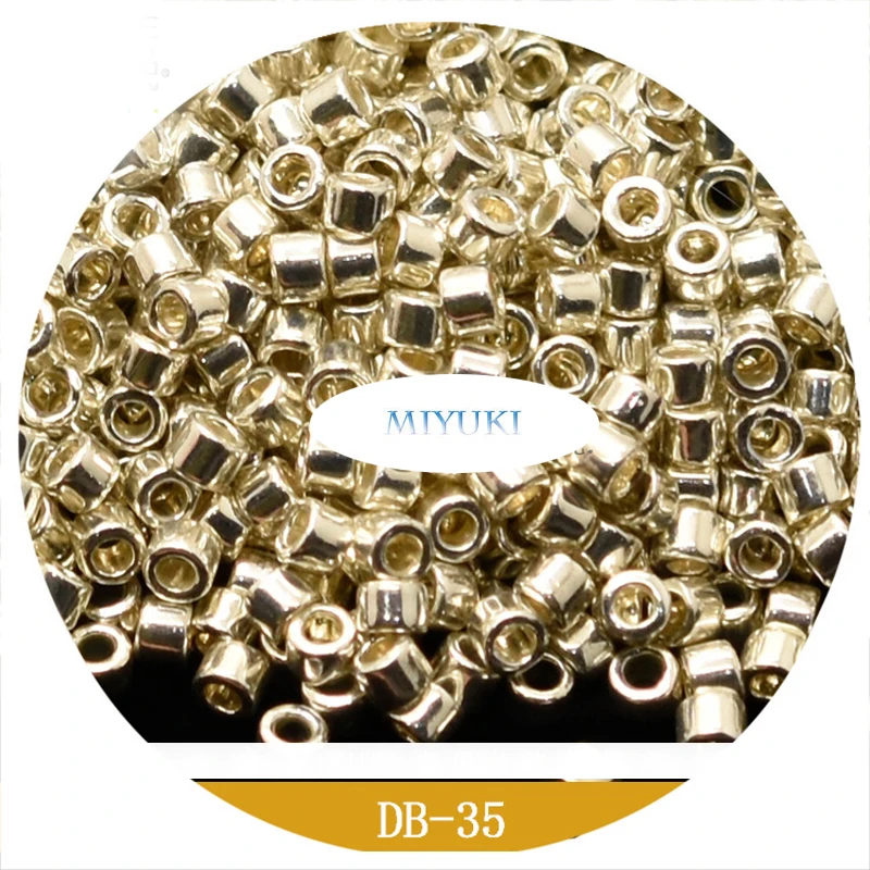 Japan Miyuki Delica Beads 1.6mm 26-Color Metallic Series DB11/0  Beads 5G Pack