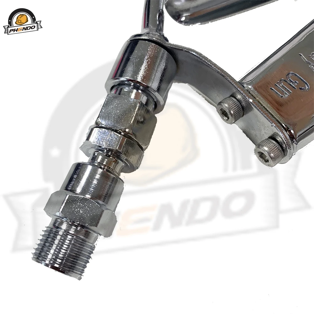 Phendoエアレス銃250bar/3000psiパテスプレーガン高圧エアブラシ4指トリガーエアレススプレー塗装機