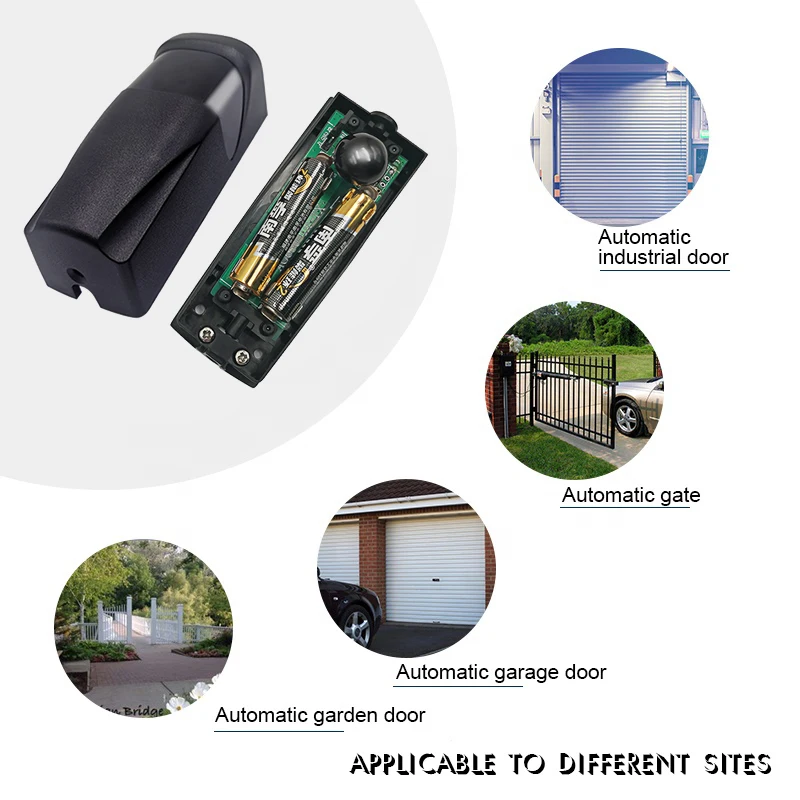 Battery-powered Single Beam Infrared Sensor Photocell for Automatic Sliding Swing Gates Windows