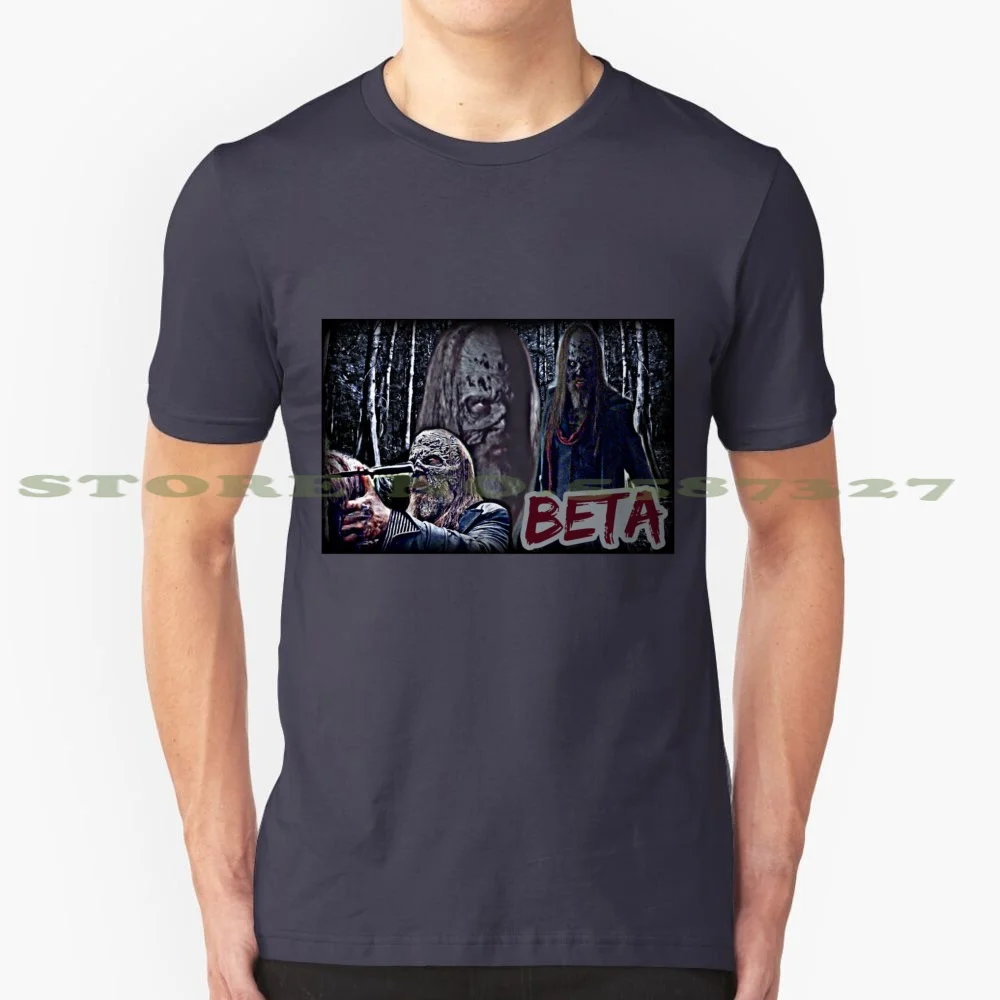 Beta-The Whisperers 100% Cotton T-Shirt The Walking Dead Twd Whisperers Beta Alpha Lydia Ryan Hurst Sons Of Anarchy Opie Daryl