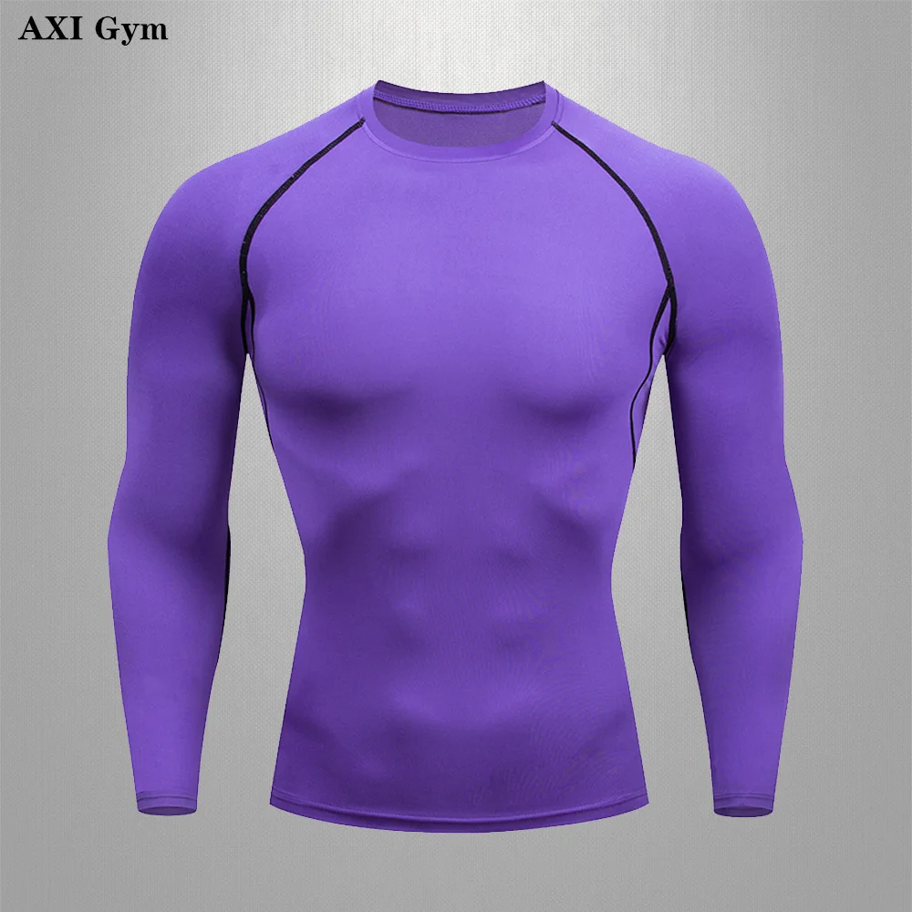 Men's Running T Shirt Gym Fitness Jogging T Shirt Basketball Football Match Ball Sports Jersey Men's MMA Boxing Tight Sportswear