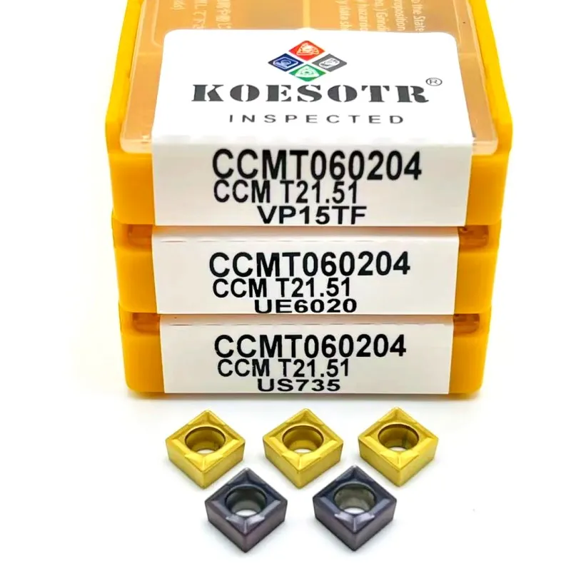 10 pezzi CCMT060204 UE6020 utensile per tornitura interna utensili per tornio in metallo CCMT utensile da taglio di alta qualità CCMT 060204 inserto per tornitura