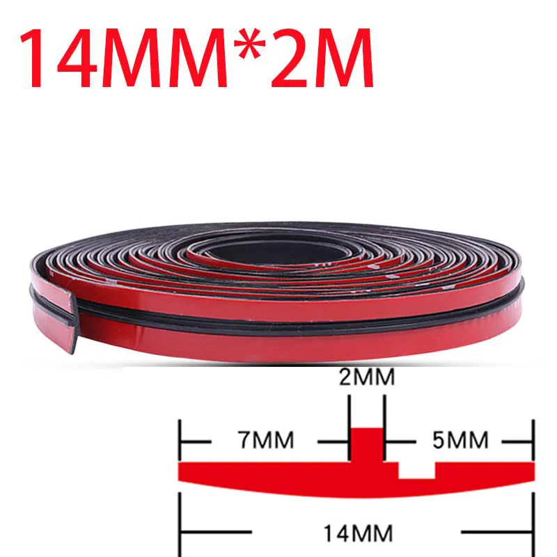 4M Universal Windshield Roof Seal Rubber Strip – Noise Insulation & Dust Proof For Cars