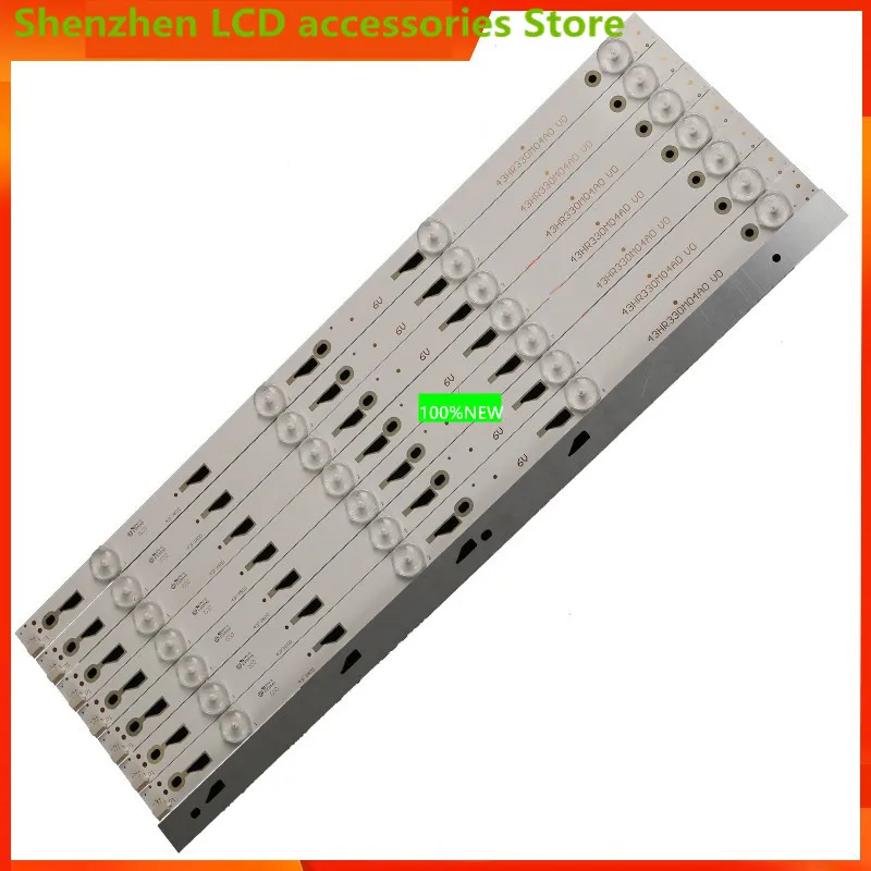Для L43F3800A Φ bar 43HR330M04A0 V0 LVF430AUOT Φ bar 6V 4LED 42CM 100% NEW