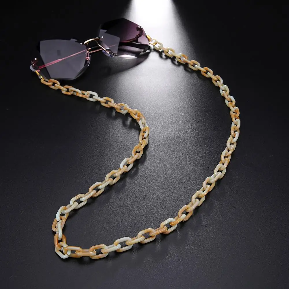 Skyrim Acrylic Lanyard Sunglasses Chain Anti-slip Traveling Reading Glasses Chains Cord Holder Neck Strap Rope Gift for Women