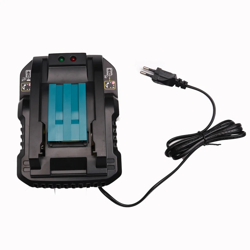 Batería de iones de litio para herramientas eléctricas, cargador con salida 4A, DC18RC, 7,2 V-18V, reemplazo para Makita BL1830, BL1840, BL1850, BL1815, BL1430