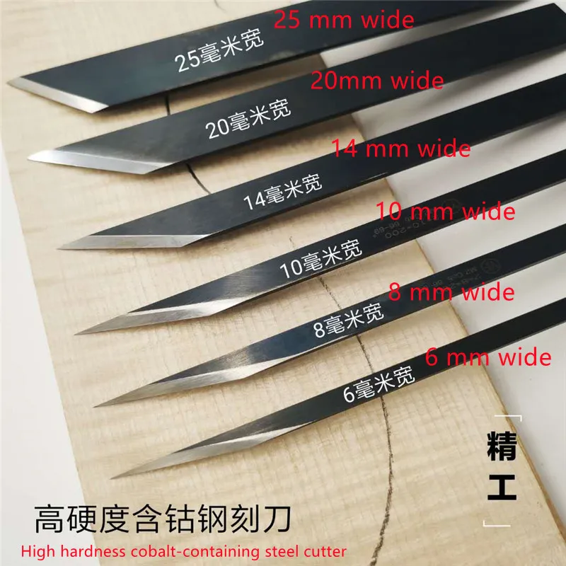 Violin instrument making and repairing tools, repairing code, sound hole, woodworking double-edged Yokota steel knife