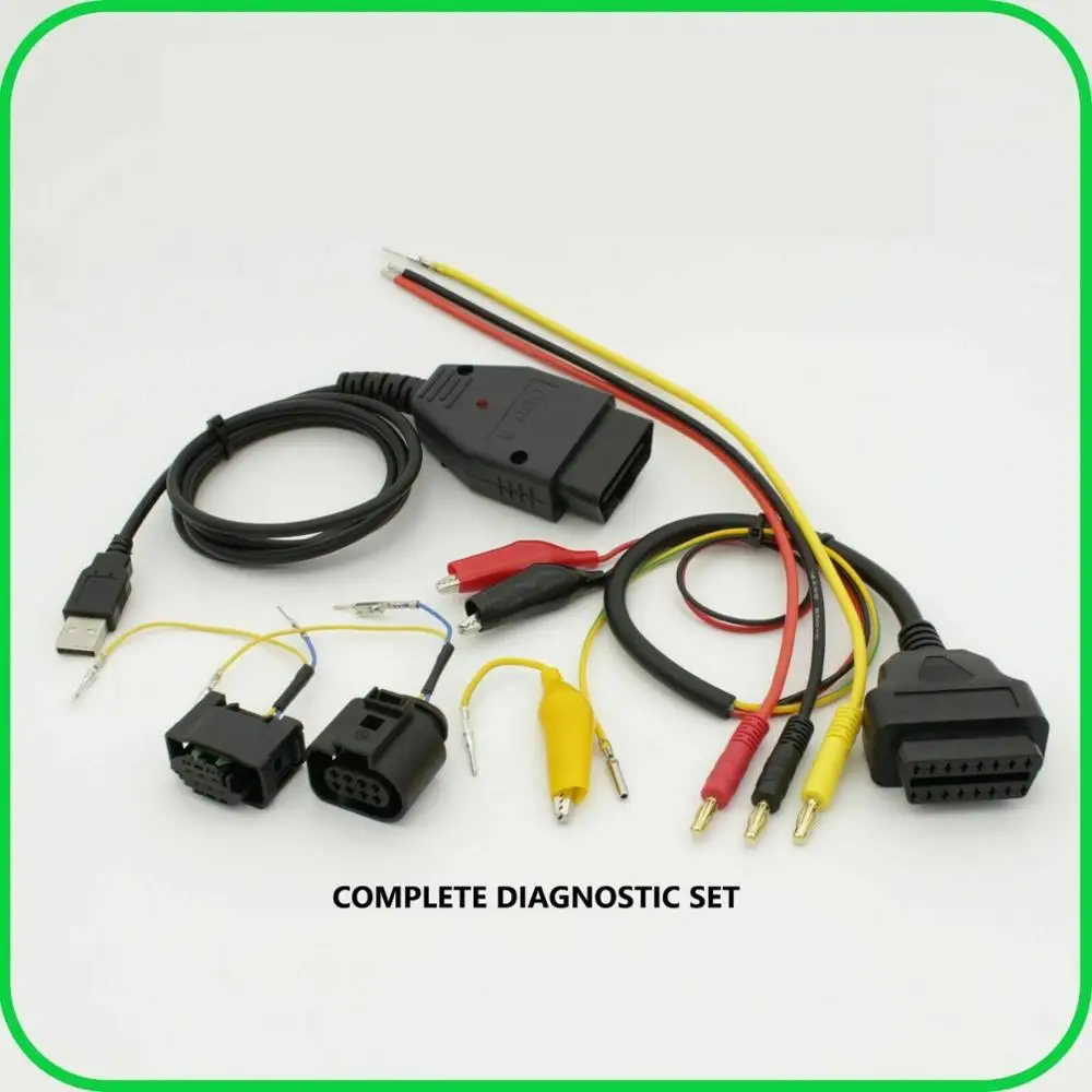 For WEBASTO DIAGNOSTIC tool v3.4 USB INTERFACE Thermo Test E P Z C V EVO AIR TOP AIR with software and 3 additional connectors