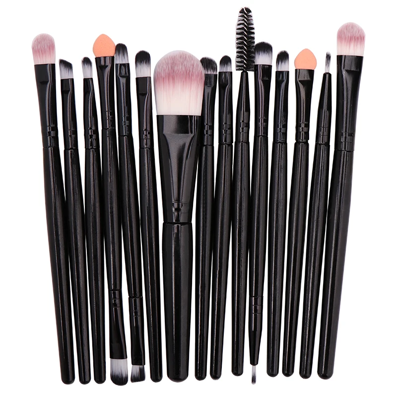 FJER 6PCS-15PCs Makeup Brush Set Cosmetict Makeup For Face Make Up Tools Women Beauty Professional Foundation Blush Eyeshadow