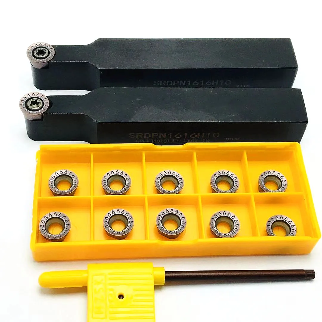 

SRDPN1010H10 SRDPN1212H10 SRDPN1616H10 turning tool holder boring bar CNC outer tool holder RPMW1003 RPMT10T3MO R5 tool holder