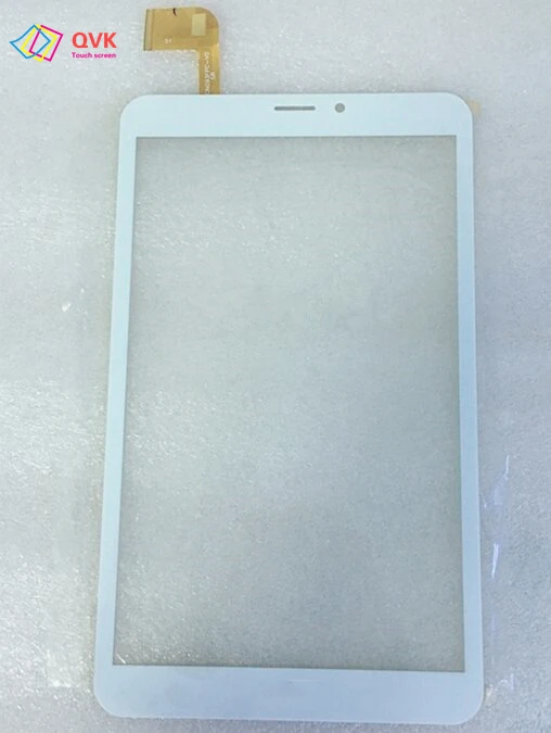 Digitalizador touch screen para tablet archos 80d, painel de substituição com sensor de vidro de 8 polegadas branco
