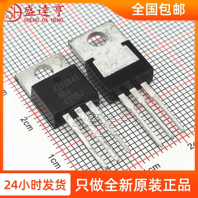 10Pcs/Lot AZ1084T-ADJ 5A 12V ADJ  Transistor NEW Original In Stock