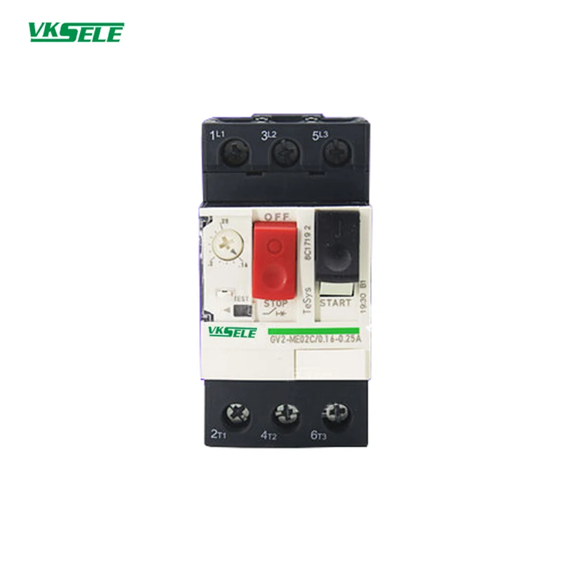 

GV2-ME01 GV2-M01 0.1 to 0.16A GV2 Series GV2-ME Motor Protection Circuit Breaker / MPCB