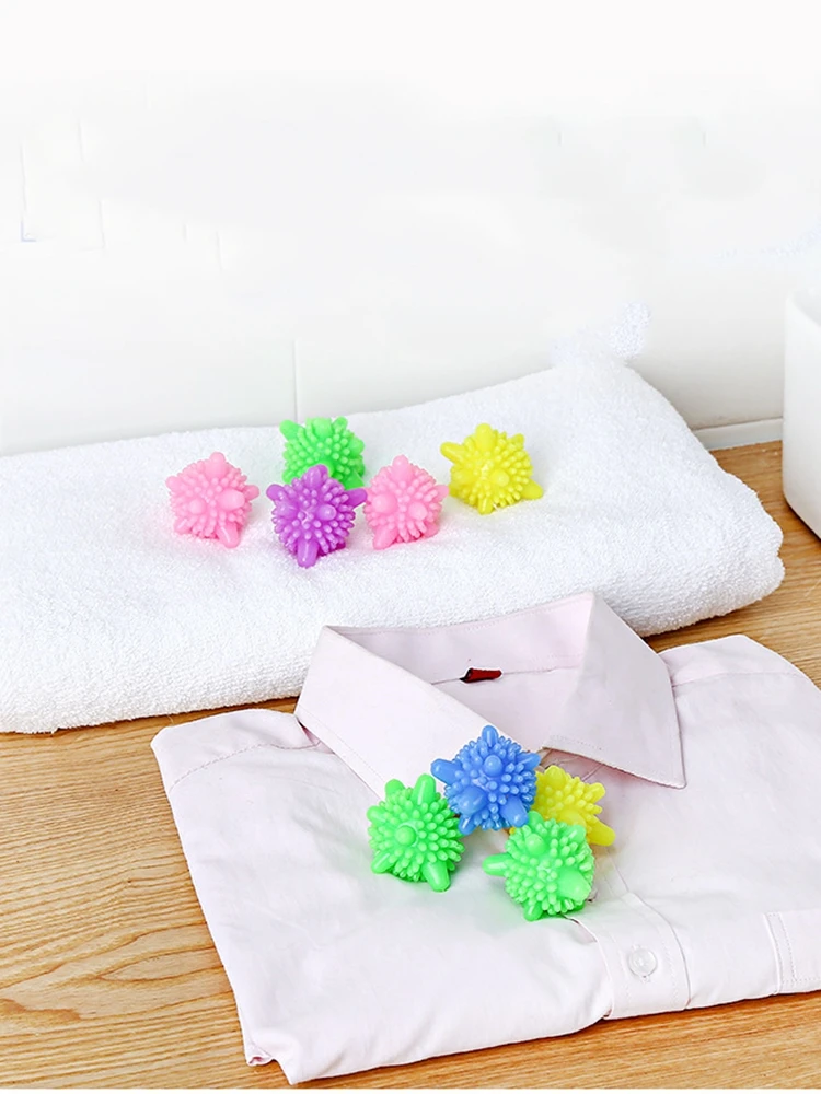 Reusable Household Washing Machine Hair Remover Laundry Ball Clothes Softener Remove Clothes Dirt Cleaning Lint Fuzz Grab