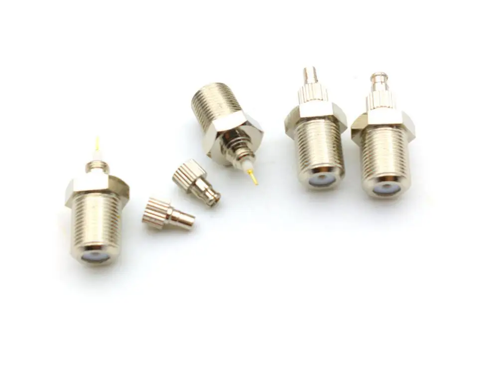 femea para ts9 crc9 macho plug rf conector de adaptador coaxial 20 pecas 50 pecas 100 pecas f 01