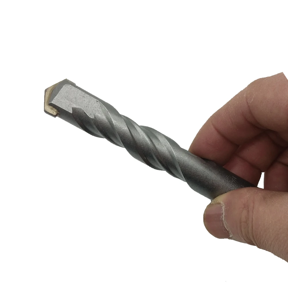 Martillo eléctrico de vástago redondo de 160mm, juego de brocas SDS para pared de hormigón, bloque de ladrillo, sierra de agujero de mampostería, 9 unids/set por juego