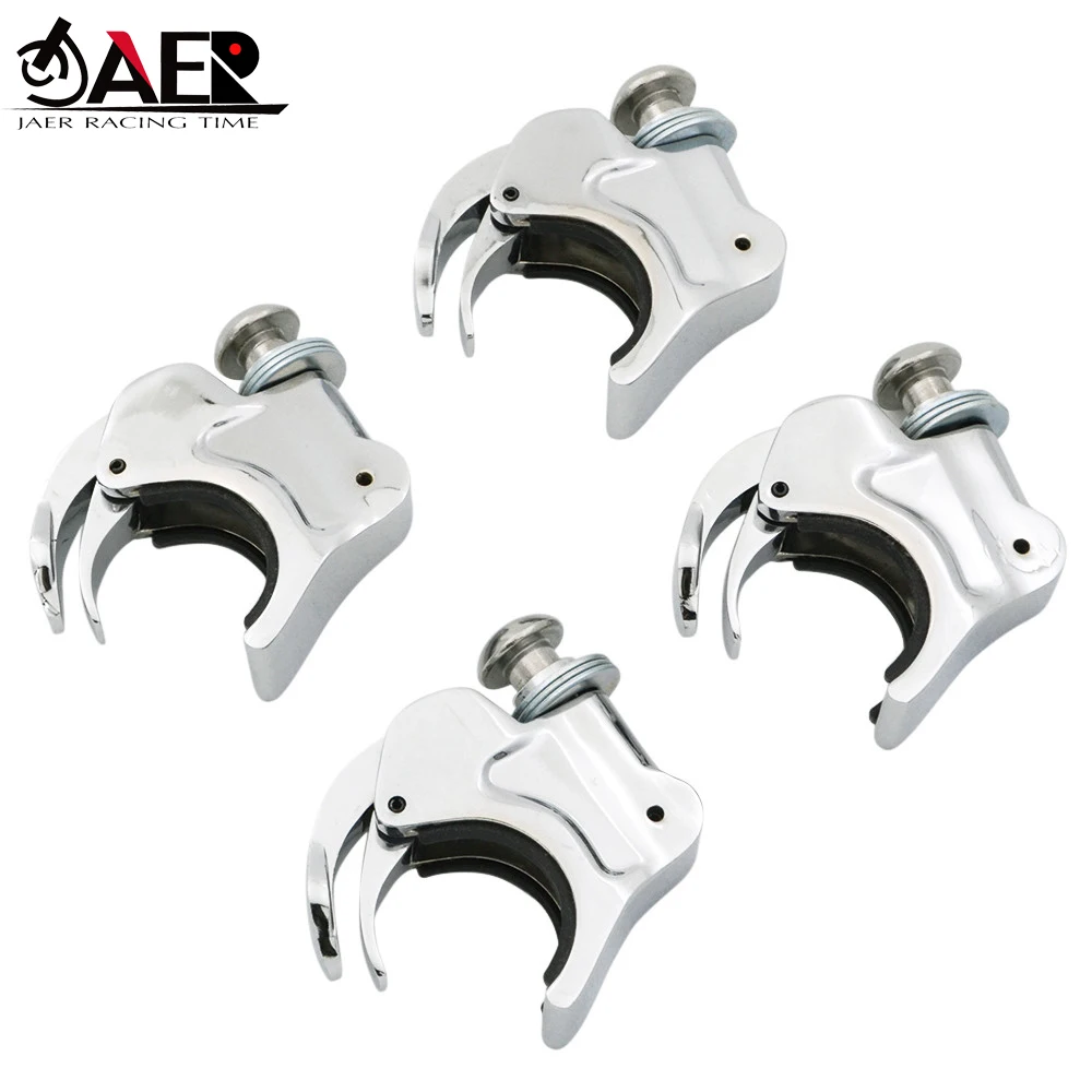 

Motorcycle Sportster Detach Quick Release 39mm Forks Windscreen Clamps for Harley Dyna Rocker motocross Windshield Clamp