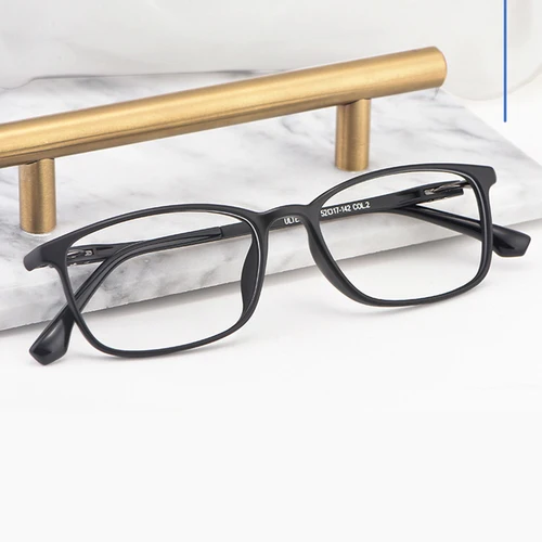 Imagen 1 del producto HOTONY, gafas con montura de plástico, gafas Unisex, gafas con montura completa, gafas ópticas, bisagras de resorte, gafas recién llegadas