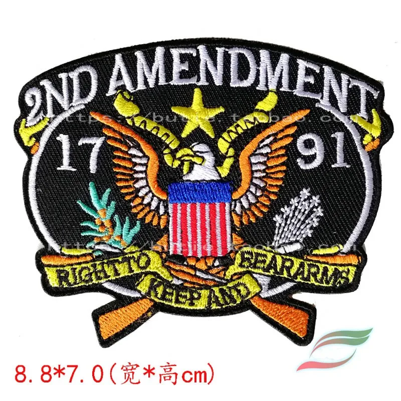 Adhesive tape stickers darts pistol submachine gun army fan badge backpack decoration accessories embroidery