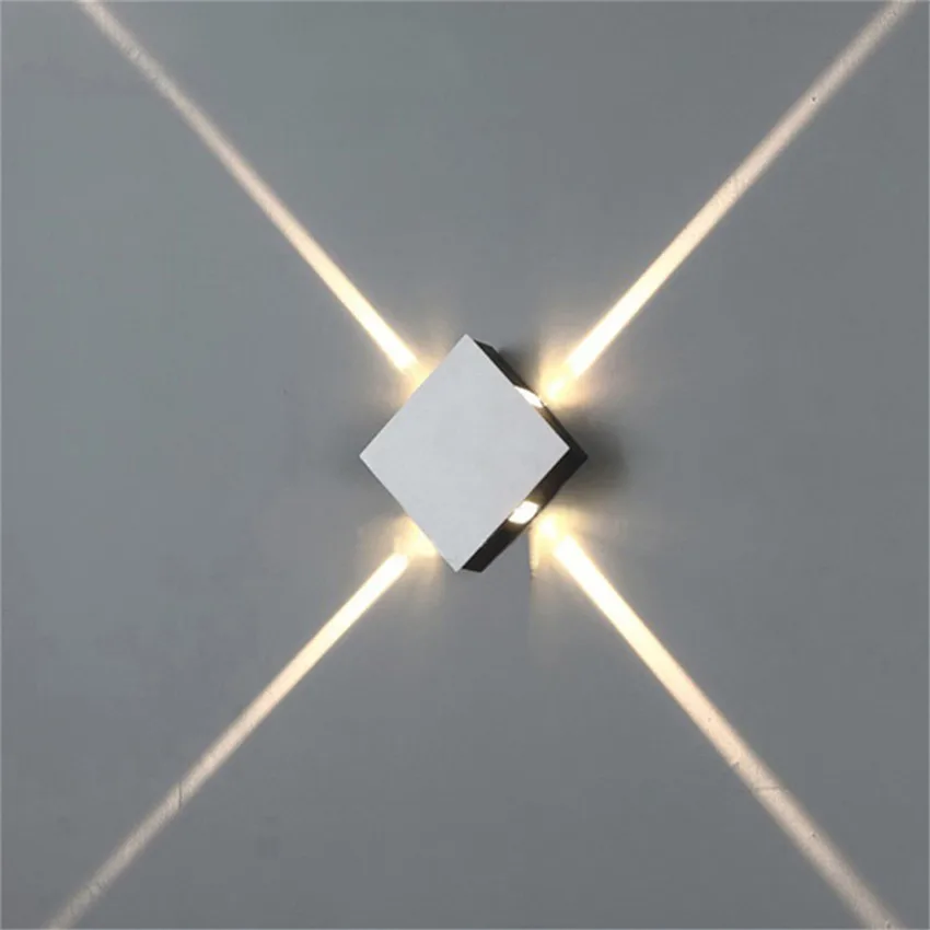 

Led Wall Lamp Bedside Lamp Bedroom Living Room Wall Lamp Modern Simple Creative Corridor Hotel Cross Star Wall Lamp