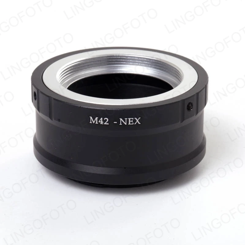 M42 to for Sony E-Mount NEX-7 NEX-6 NEX-5N NEX-5 NEX-C3 NEX-3 Camera M42-NEX Lens Mount Adapter