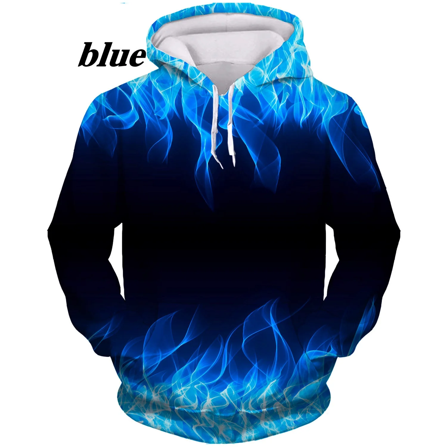 Hot Sale 3D Flame Hoodies Men/Women Sweatshirts Winter Autumn Oversized Hoody Loose Outwear Pullovers