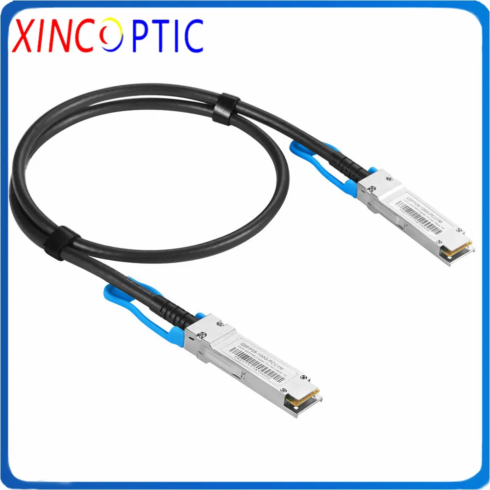 100G QSFP+1M 2M 3M 5M DAC Passive Direct Copper Cable,100G QSFP28 to QSFP28  Copper Direct Attach Twinax Cable