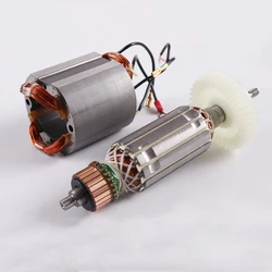 AC220-240V Armature Rotor Anchor Replace for Hitachi G10SS Angle Grinder Rotor Stator Power Tool Accessories