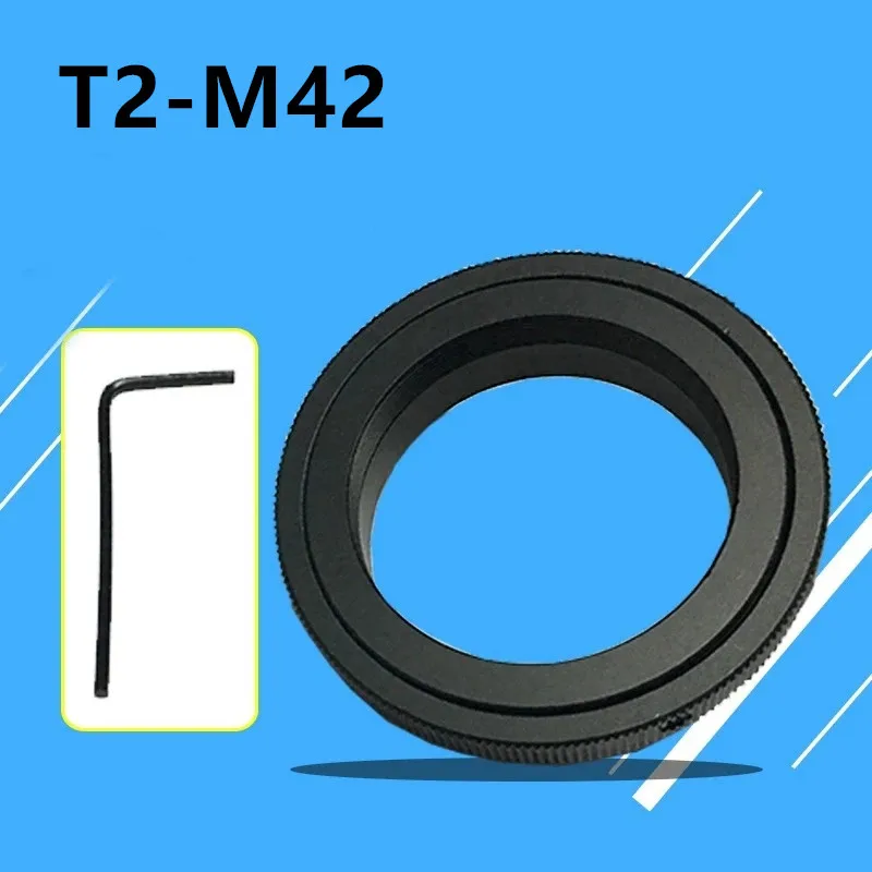 T2-M42 T2 Mount Lens Adapter Ring for T2 T-MOUNT Lens To M42 Screw Mount Body Adapter