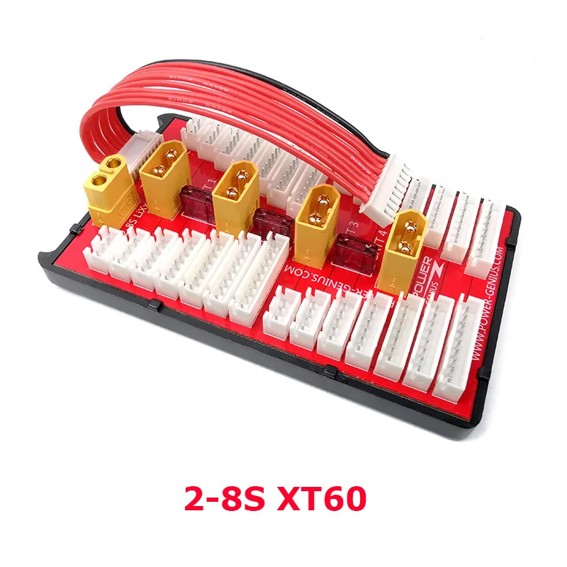 RC 2-6S 2-8S T / XT60 / XT90 / XT30 / JST Lipo Akku Parallel-Ladeplatte für Imax B6 B6AC B8 Schnellladung für RC-Modelle – Detail 14