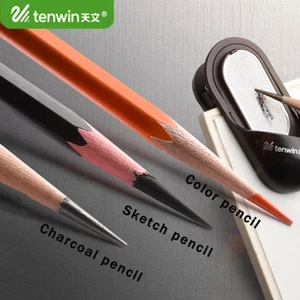 Tenwin Professional Student Coal Pencil Pencil Pentens Art Equer Clipboard Clip For Pencil Sharp Art Materials Tools 8 Main Sales Pastel Oleoso - №7