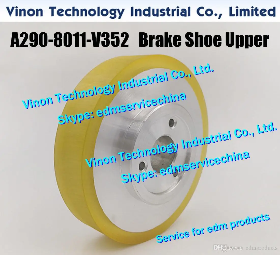 A290-8011-V352 fanuc edm sapata de freio superior f409w para fanuc o.p.q.r.w série a2908011v352 rolo de freio em pó foi (A290-8039-V372)