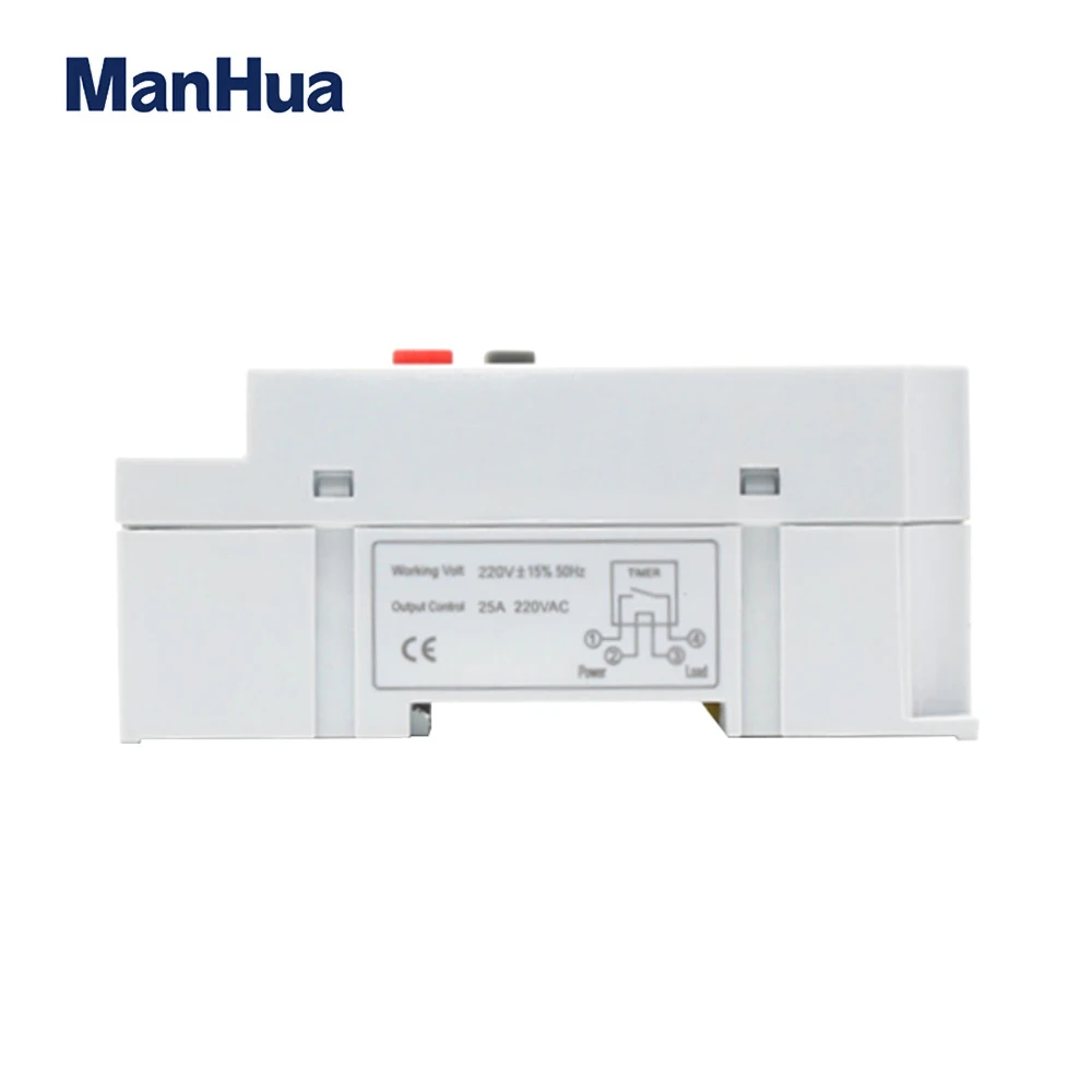 ManHua MT316S 220VAC 25A Din Rail Programmable Electronic Timer For Universal Electric Appliance Digital Timer Switch