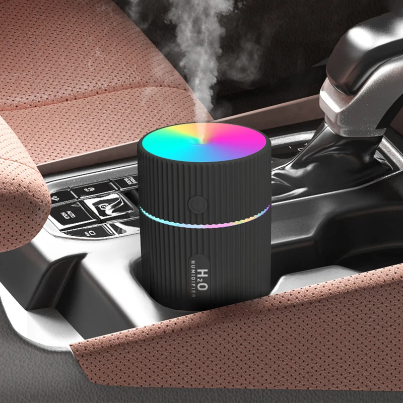 Mini Humidifier แบบพกพา USB Ultrasonic Aroma Diffuser Cool Mist Maker ความชื้นอากาศเครื่องฟอกอากาศสำหรับรถบ้านสำนักงาน