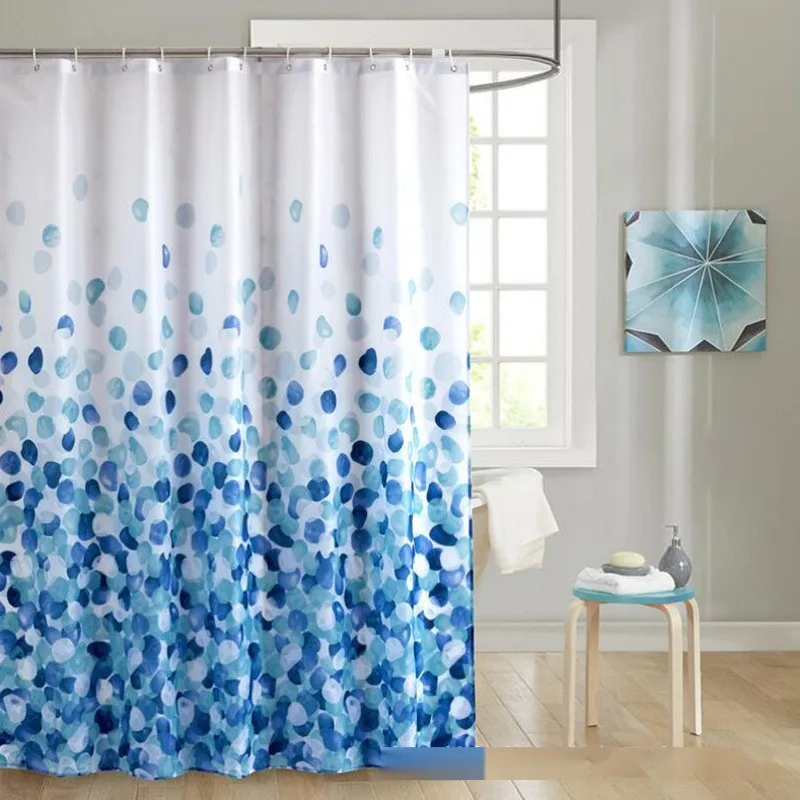 

Shower Curtains Bathroom Curtain Waterproof Modern Thickened High Grade Textured Delicate Anti-wrinkle Environmental Protection