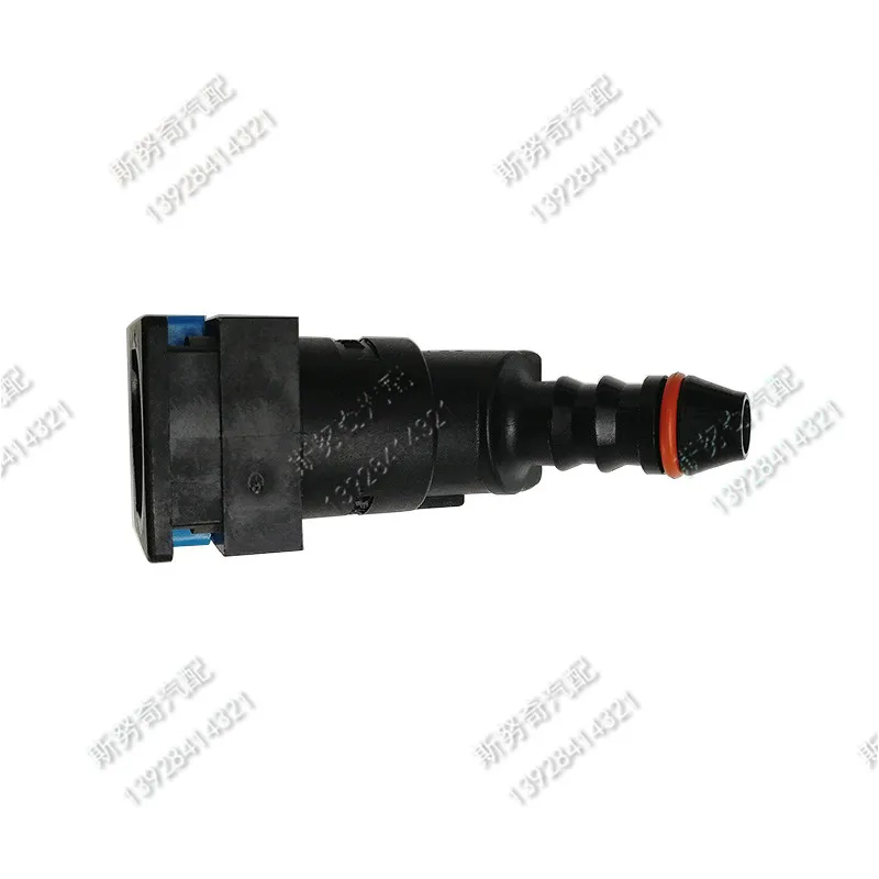 9.89-ID6 fuel line quick connector plastic female connector 45 degree plastic fittings 2pcs a lot