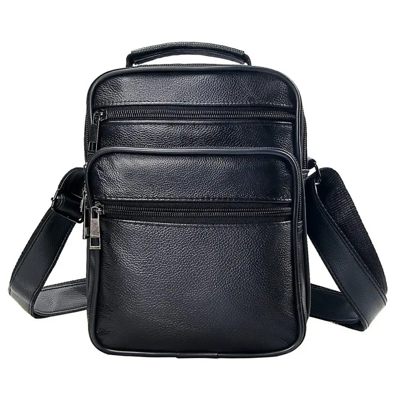 New Leather Bags for Men Genuine Leather Crossbody Bag Men Casual Single Shoulder Bag Male Small Men\'s Messenger Bags