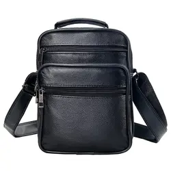 New Leather Bags for Men Genuine Leather Crossbody Bag Men Casual Single Shoulder Bag Male Small Men's Messenger Bags