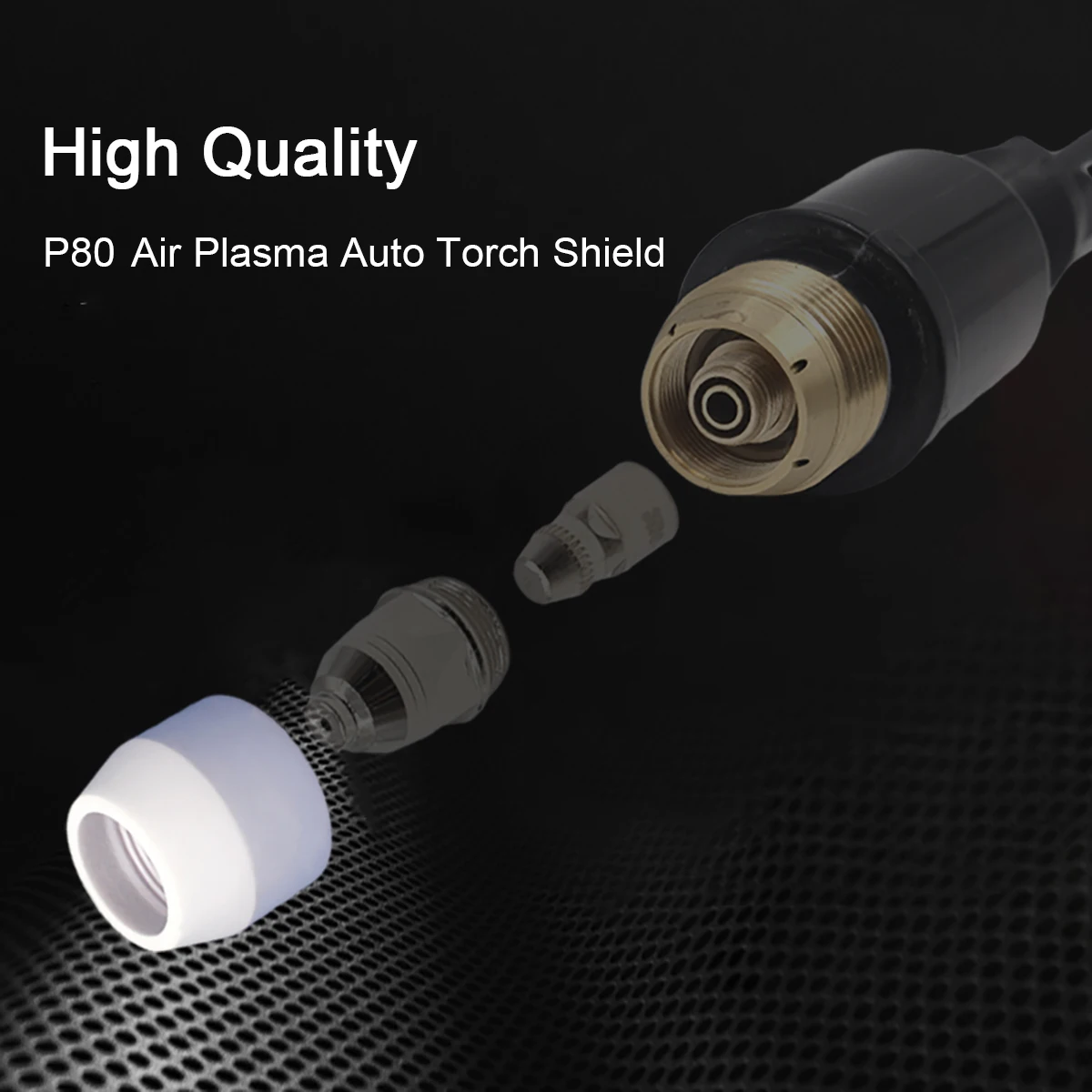 Panasonic flash consumível com copo de plasma p80, 2 peças