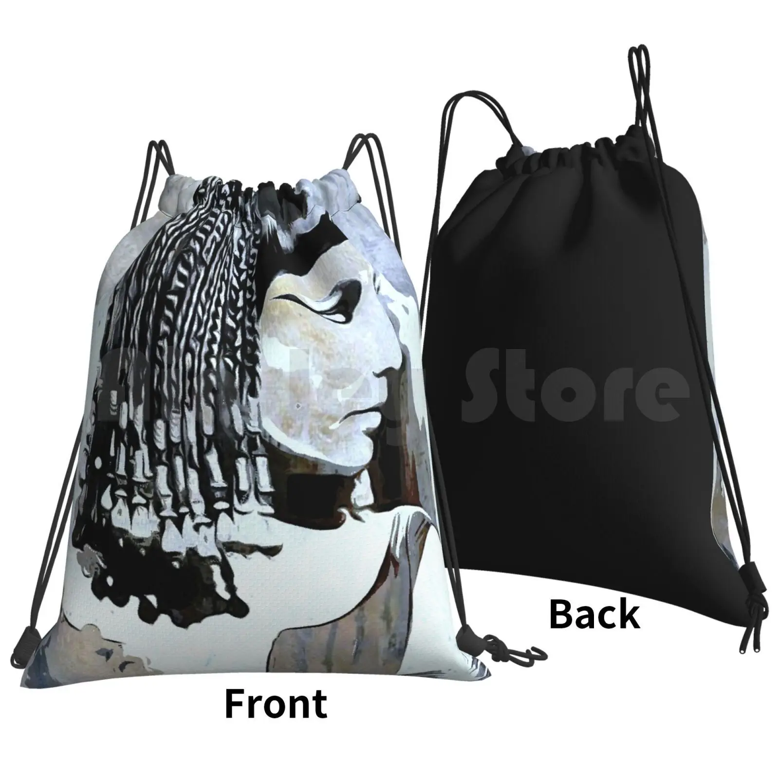 Cleopatra Backpack Drawstring Bag Riding Climbing Gym Bag Cleopatra Movies History Egypt Egyptian Elizabeth Taylor Actress