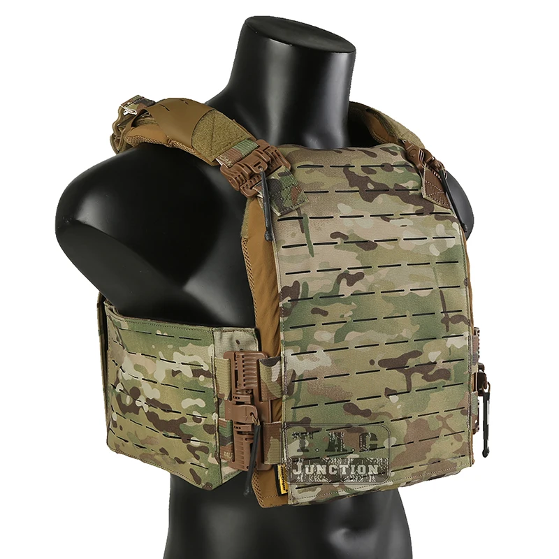 Imagem -04 - Emerson Tático Mav Corte a Laser Molle Plate Carrier First-spear Estilo Strandhogg Liberação Rápida Tubo Leve Combate Colete