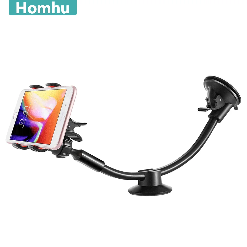 2PCS Phone Holder in Car for iPhone 11 XS Max 12 13 Pro GPS MP4 4-6.5 Inch Universal Magnetic Phone Holder