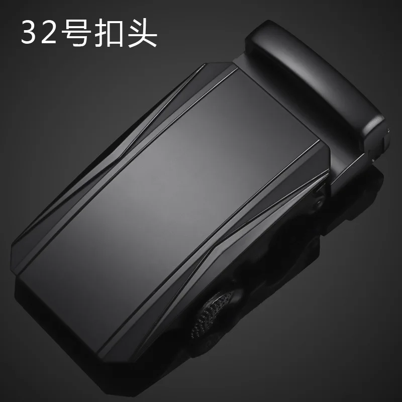 Men's Alloy Automatic Belt Buckle High quality Black metal buckle men's business casual width 35mm Belt(Only Can Match Our Belt)