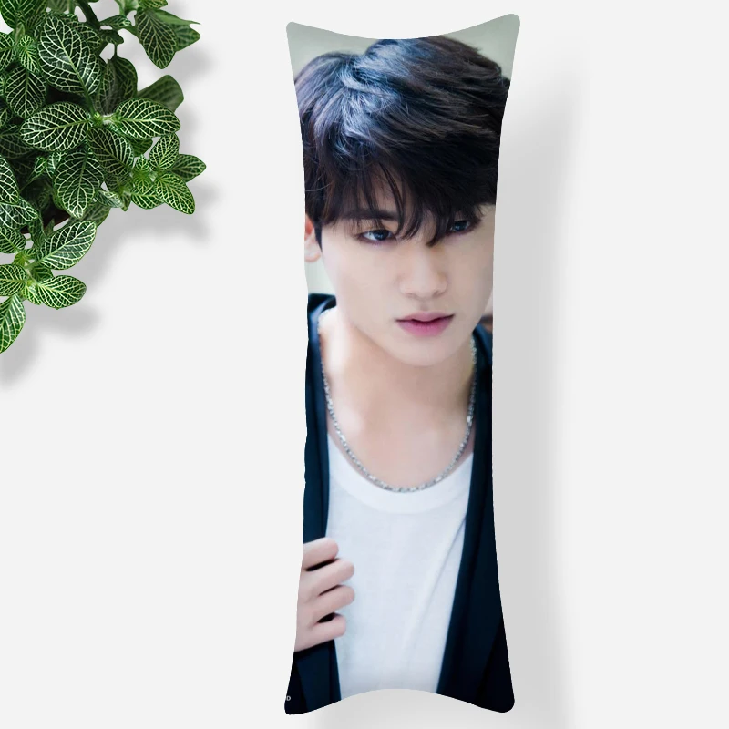 Custom Park Hyung Sik Pillowcase Printed Satin Fabric Pillow Cover Rectangular Zipper Kawaii Body Cover Dropshipping 0816