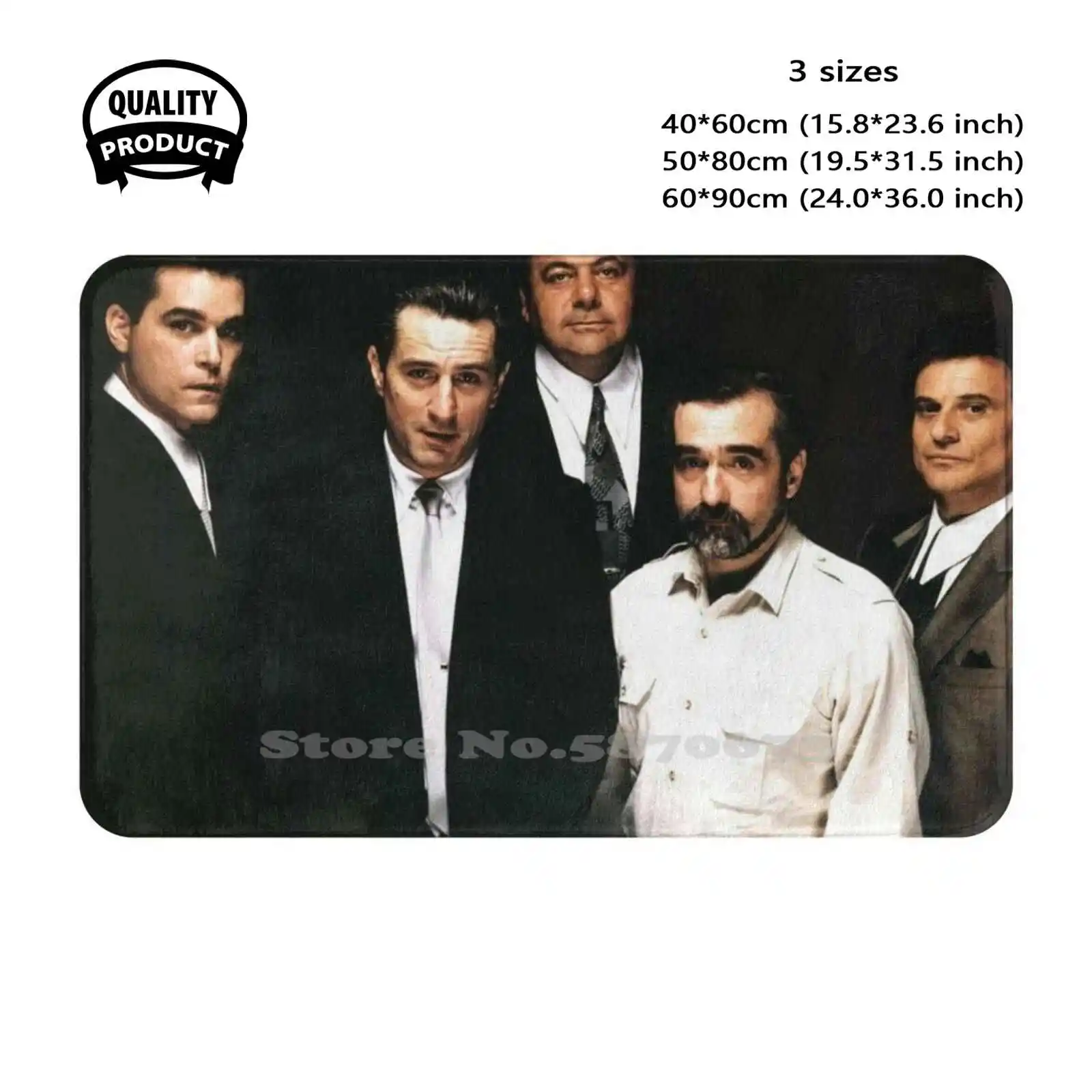 Robert De Niro Godfellas Soft Cushion Home Carpet Door Mat Car Rug Robert De Niro Godfellas