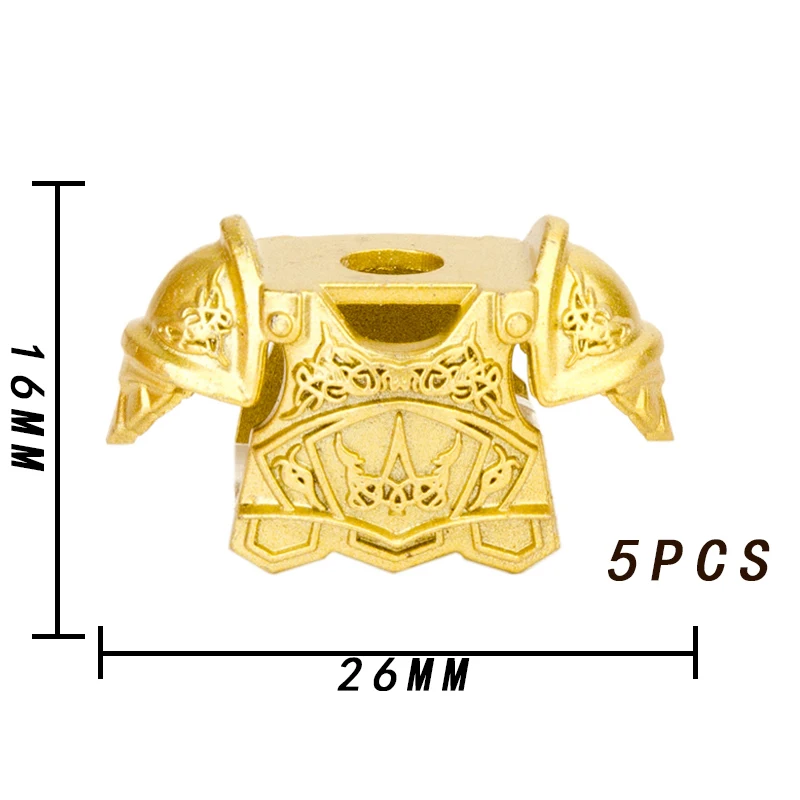 Koruit mediaeval times weapons for 4cm mini dolls GOT The Ring MOC building blocks chrome Pumping Bricks toys for children