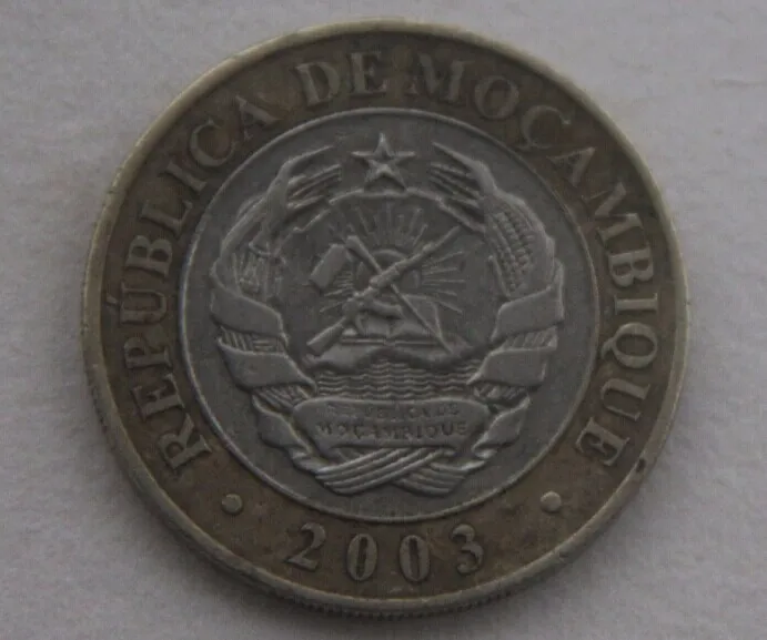 27mm Mozambique ,100% Real Genuine Commemorative Coin,Original Collection