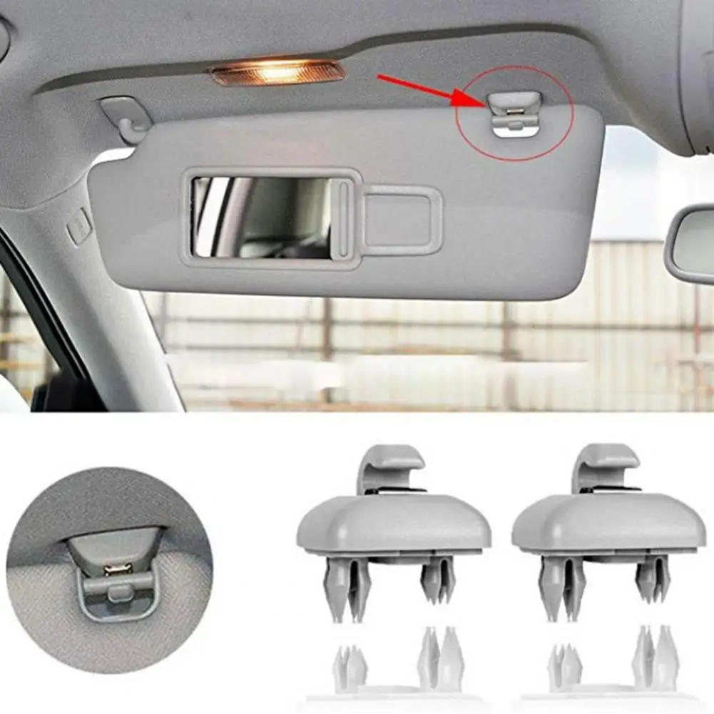 

Auto Sun Visor Clip Hook Bracket Hanger Replacement For Audi A4B6 B7 A4L Q5 A7 Q7 Q3 A5 A6L Sun Visor Clip Holder Hook Car Acces