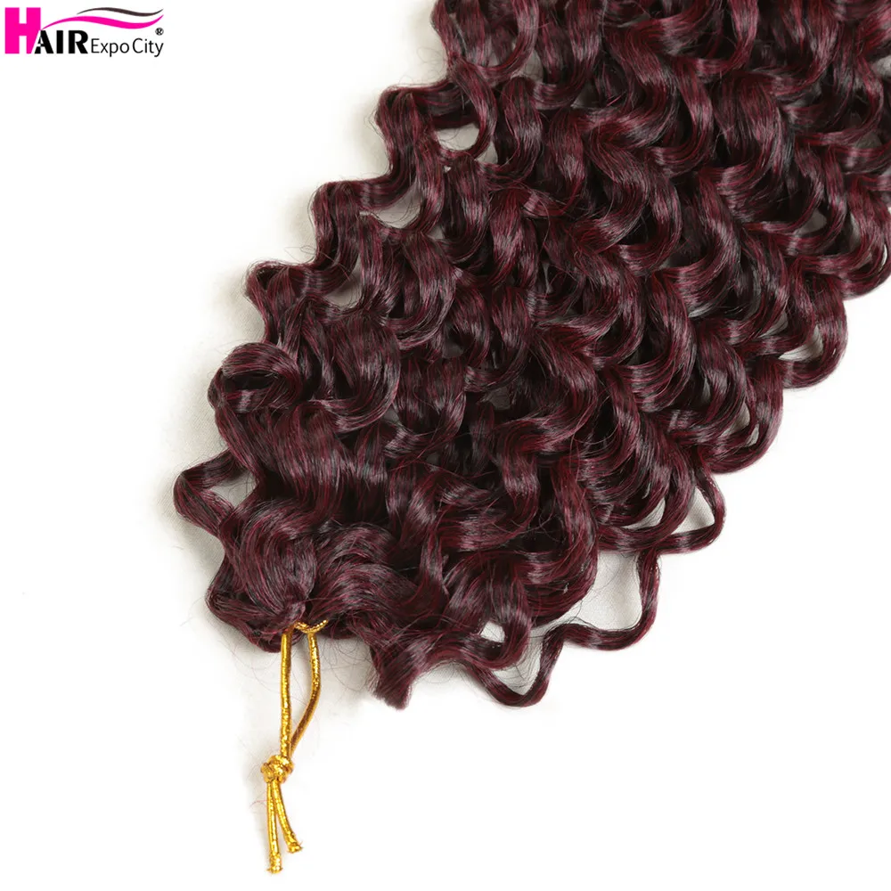 16 Inch Deep Twist Crochet Hair With Curly Ends Natural Synthetic Braids Hair Crochet Braiding Hair Extensions  Hair Expo City